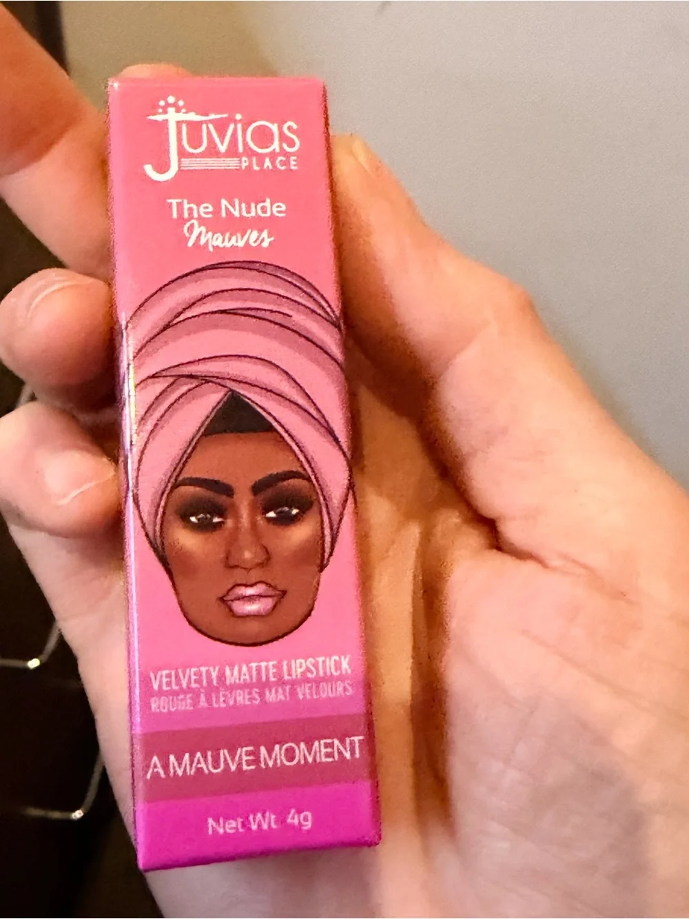 NWT Juvia's Place The Nude Mauves Velvety Matte Lipstick in A Mauve Moment